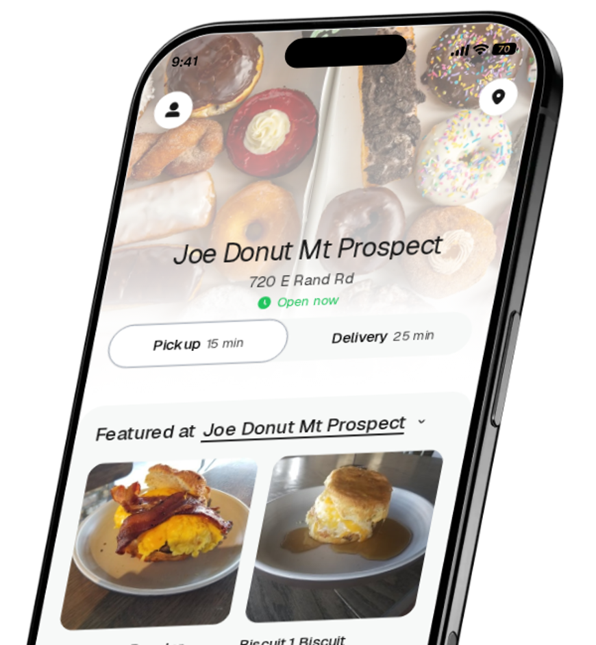 Joe Donut Mt Prospect app preview
