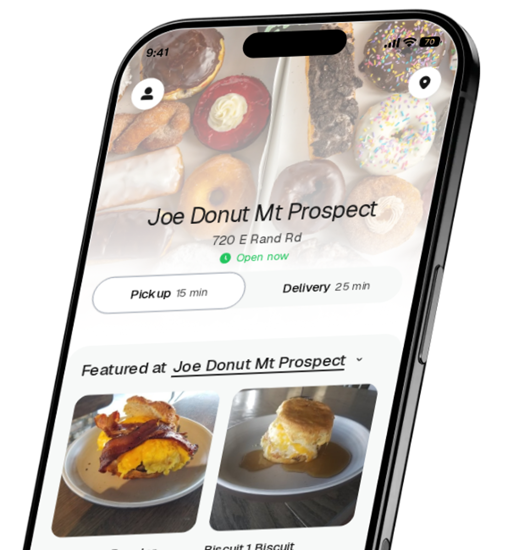 Joe Donut Mt Prospect app preview
